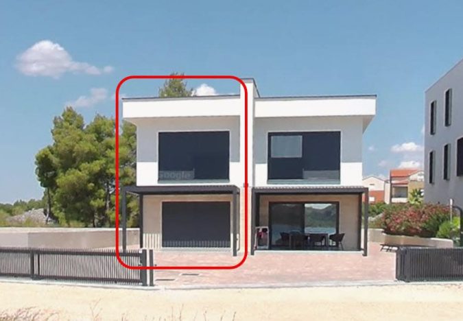 Srima (Vodice) PRVI RED do MORA – potpuno opremljen nekorišten (prodaja)